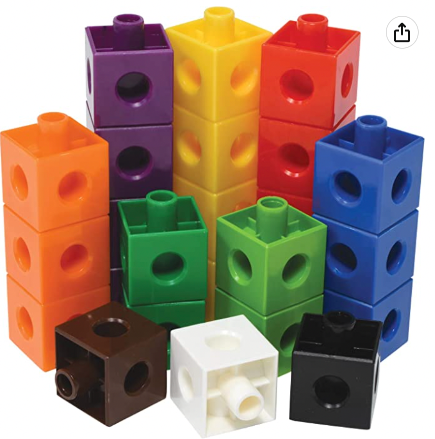 Math Elite Link Cubes